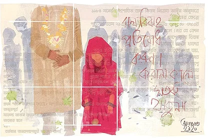 একদল স্কুলছাত্রী নান্দাইলে সহপাঠীর বাল্যবিবাহ বন্ধ করল